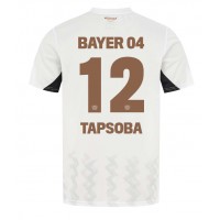 Fotbalové Dres Bayer Leverkusen Edmond Tapsoba #12 Venkovní 2024-25 Krátký Rukáv